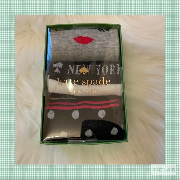 kate spade Accessories - Kate Spade 3-Pack of Socks - New in Box